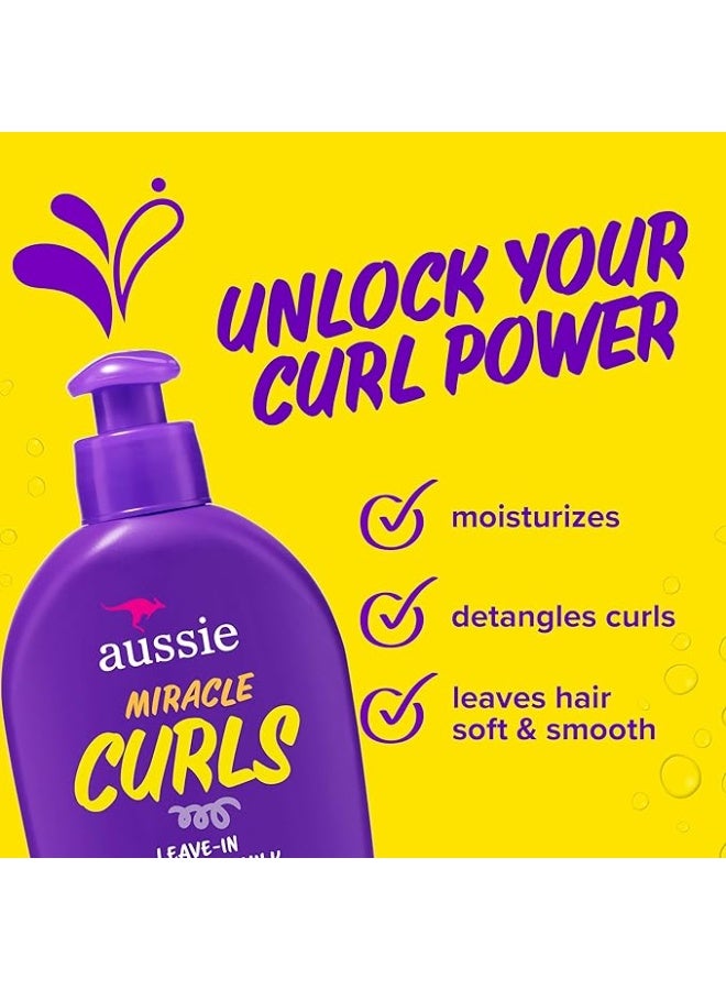 أوسي اوسي‏, Miracle Curls ، حليب يترك على الشعر لفك التشابك مع زيت جوز الهند ، للنوع 3A-4A ، 6.7 أونصة سائلة (200 مل) - Image 5